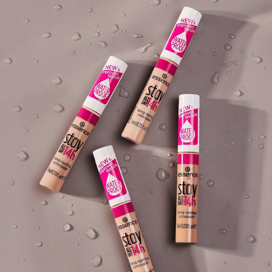 ESSENCE Stay All Day 14H Long-Lasting Concealer Correcteur Longue Tenue Warm Beige Anti-Cernes