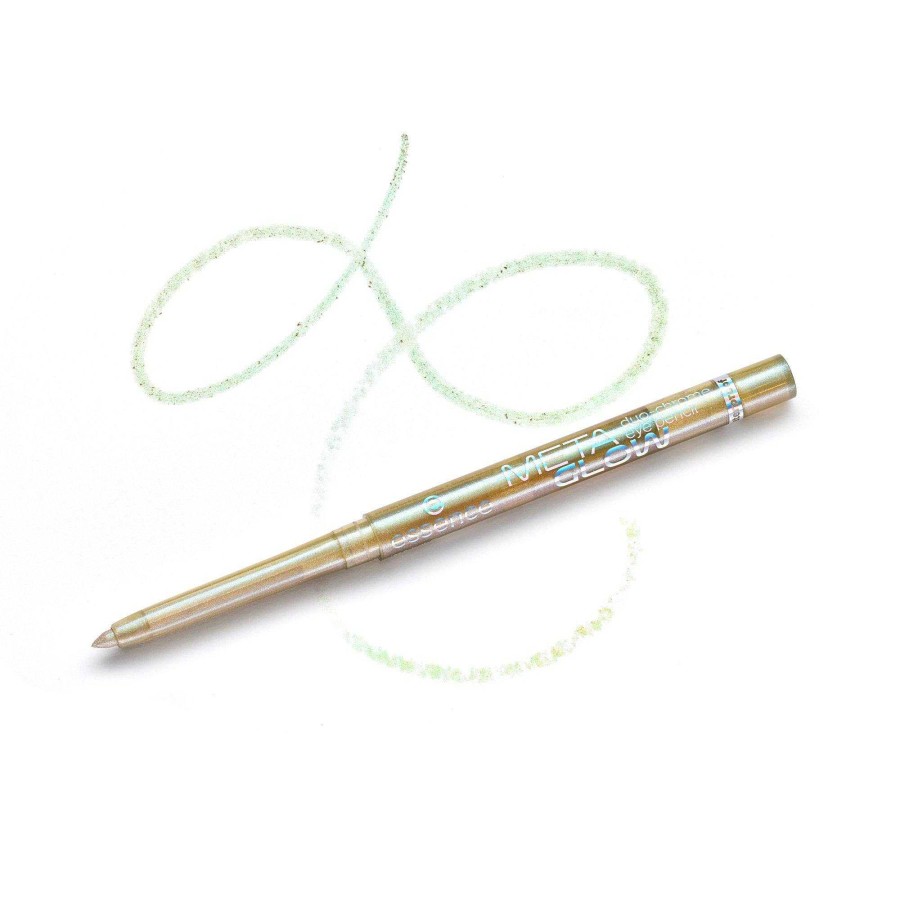 ESSENCE Meta Glow Duo-Chrome Eye Pencil Crayon Yeux Galactic Chrome Eyeliners Et Crayons Pour Les Yeux