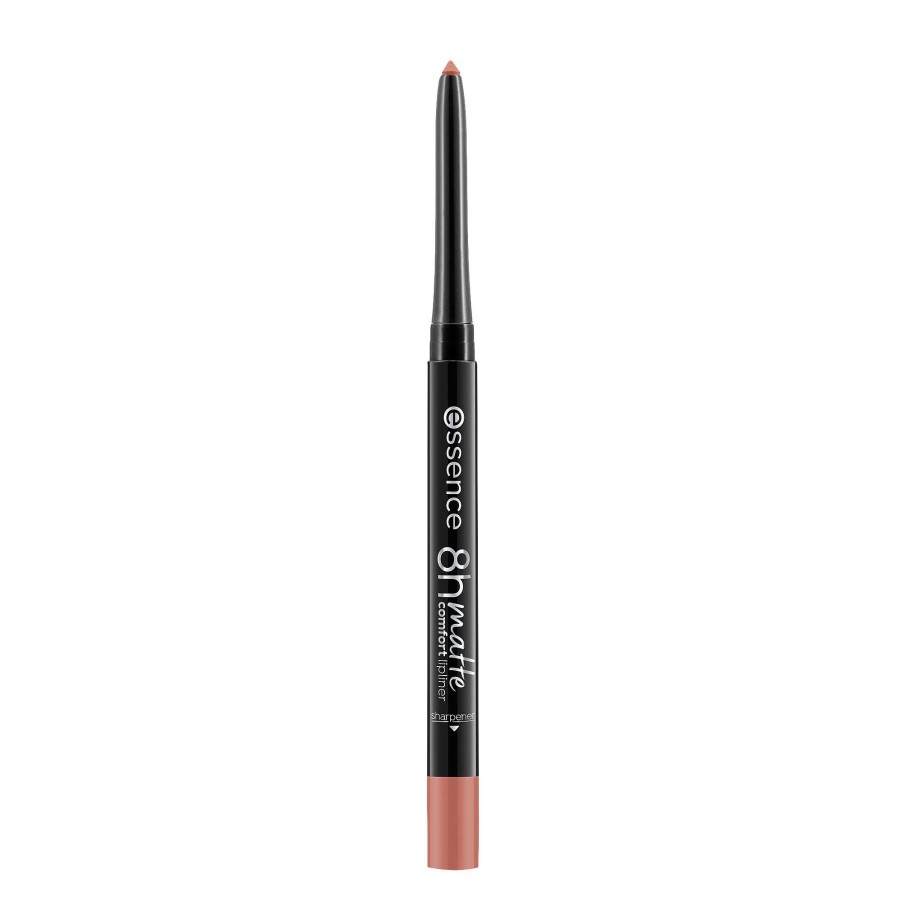 ESSENCE 8H Matte Comfort Lipliner Soft Beige Crayon L Vres