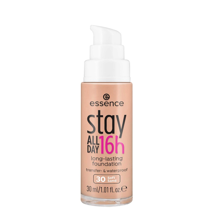 ESSENCE Stay All Day 16H Fond De Teint Longue Tenue Soft Sand Fond De Teint