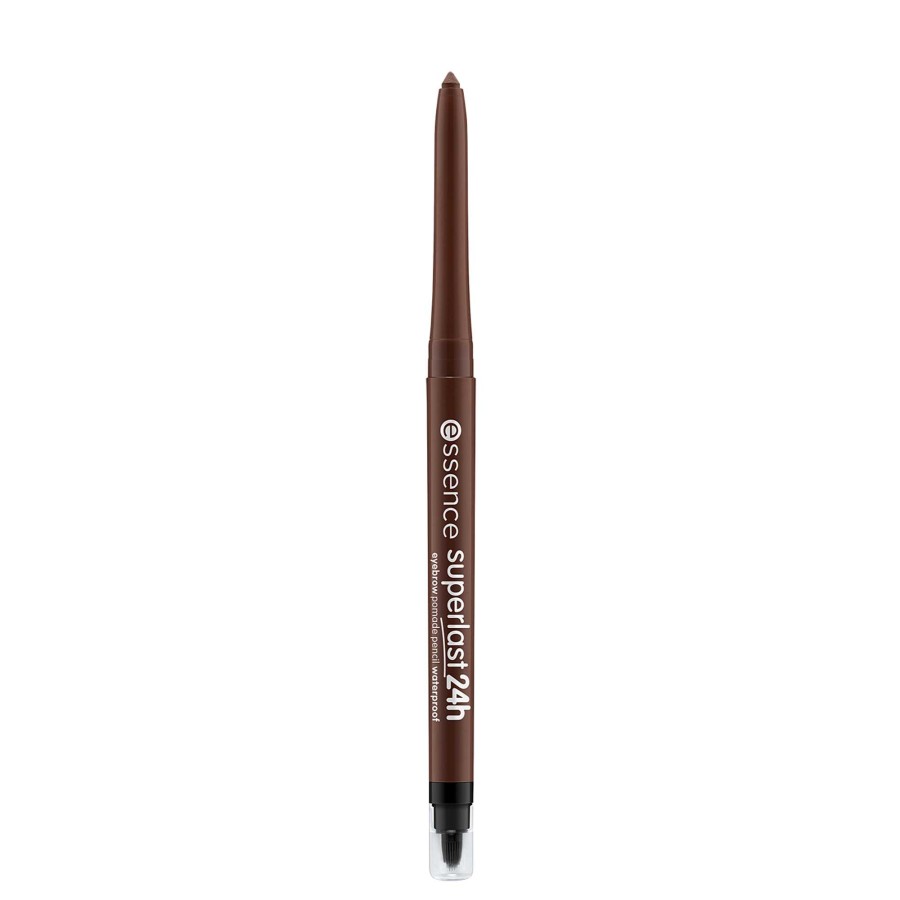 ESSENCE Superlast 24H Eyebrow Pommade Pencil Waterproof Crayon Pommade Sourcils Dark Brown Sourcils