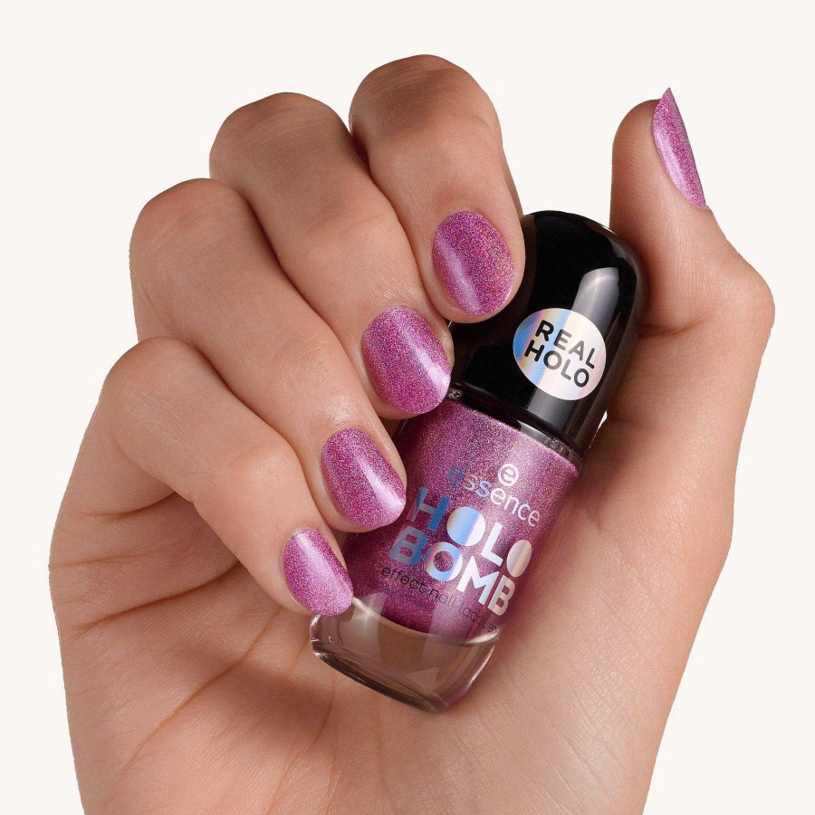 ESSENCE Holo Bomb Effect Nail Lacquer Vernis Ongles Holo Moly Vernis Ongles