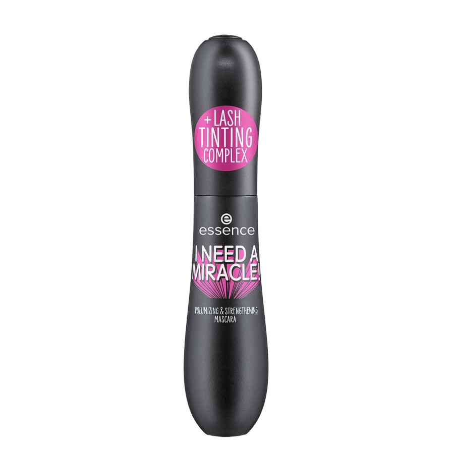 ESSENCE I Need A Miracle! Volumizing & Strengthening Mascara Mascara Volumateur Et Fortifiant Black Mascara