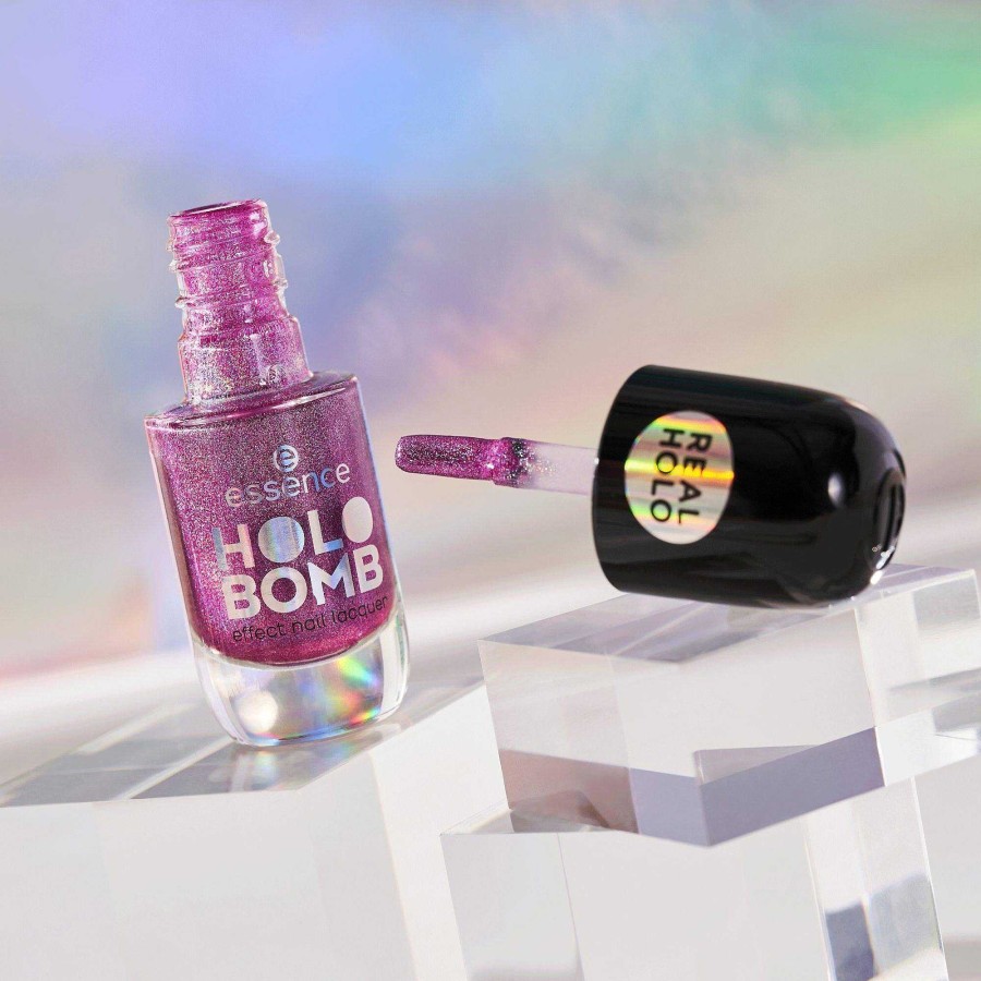 ESSENCE Holo Bomb Effect Nail Lacquer Vernis Ongles Holo Moly Vernis Ongles