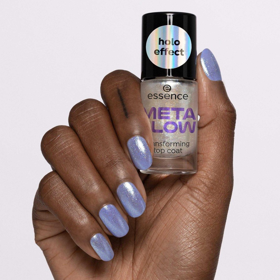 ESSENCE Meta Glow Transforming Top Coat Top Coat Et Base Coat