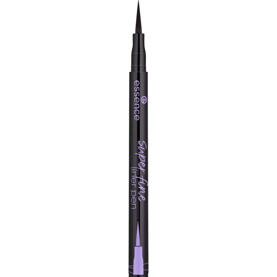 ESSENCE Super Fine Liner Pen Stylo Eyeliner Deep Black Eyeliners Et Crayons Pour Les Yeux