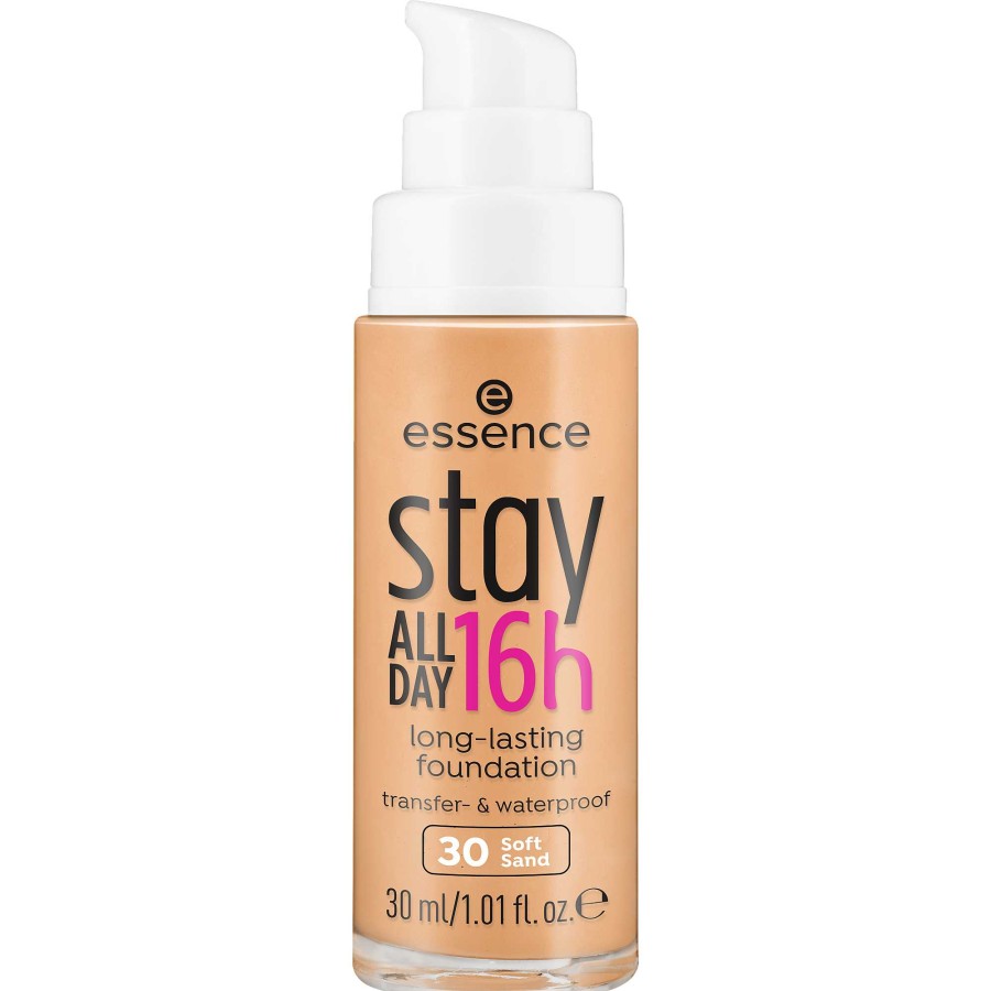 ESSENCE Stay All Day 16H Fond De Teint Longue Tenue Soft Sand Fond De Teint