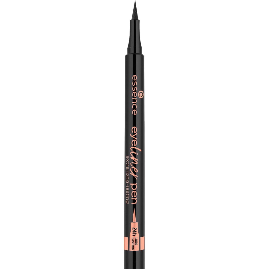 ESSENCE Eyeliner Pen Extra Longlasting Stylo Eyeliner Tr S Longue Tenue Black Eyeliners Et Crayons Pour Les Yeux