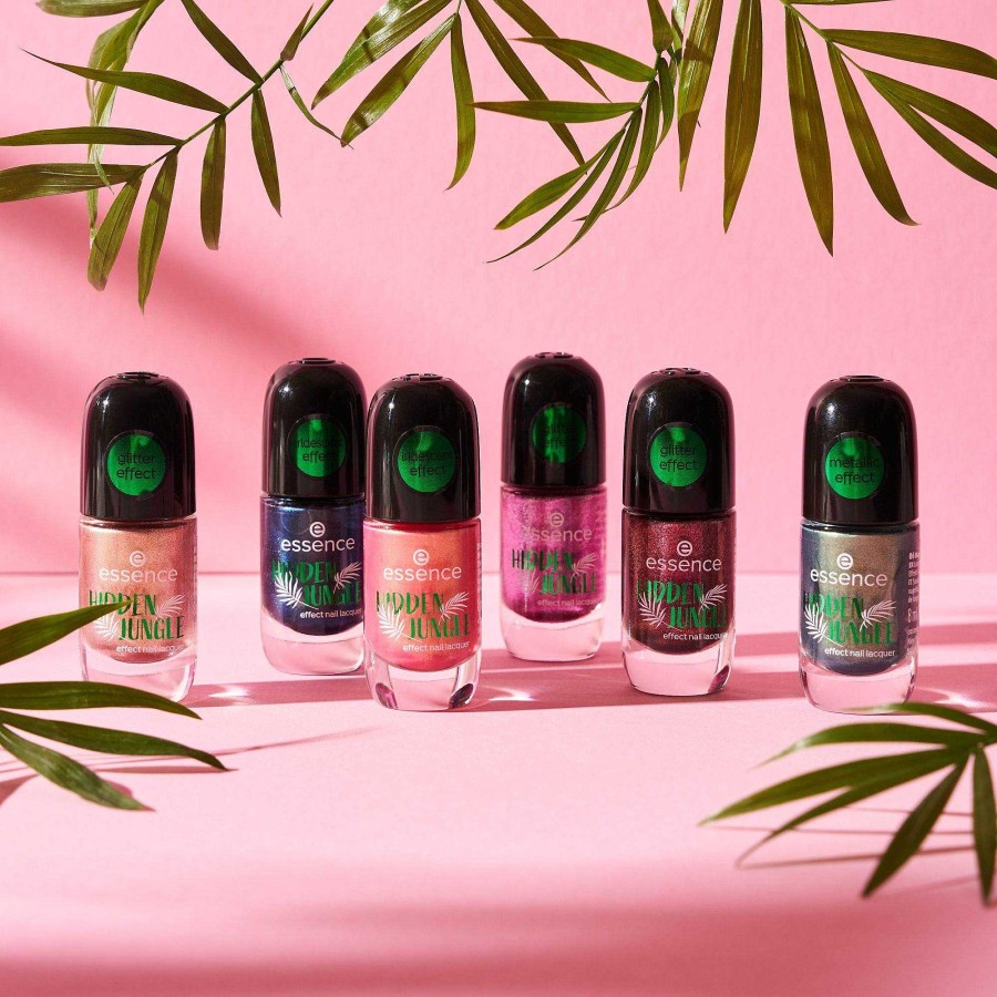 ESSENCE Hidden Jungle Effect Nail Lacquer Vernis Laqu Secret Gem Vernis Ongles