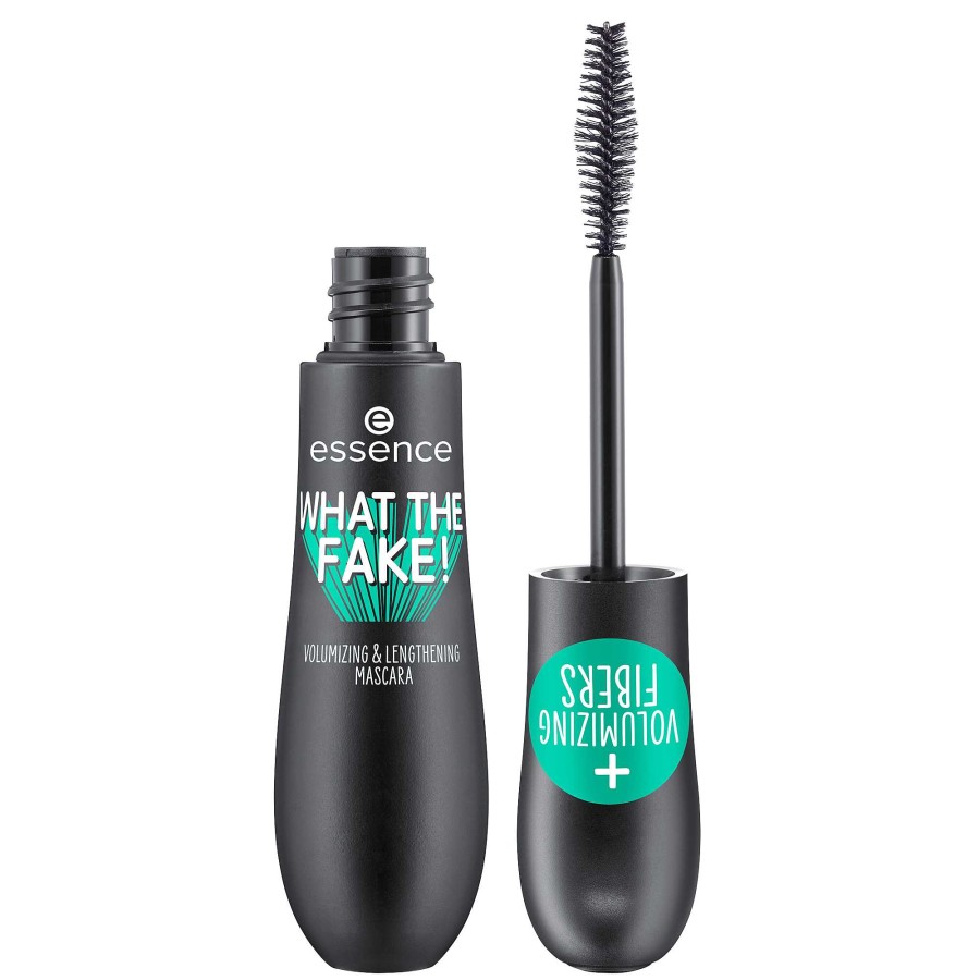 ESSENCE What The Fake! Volumizing & Lengthening Mascara Black Mascara