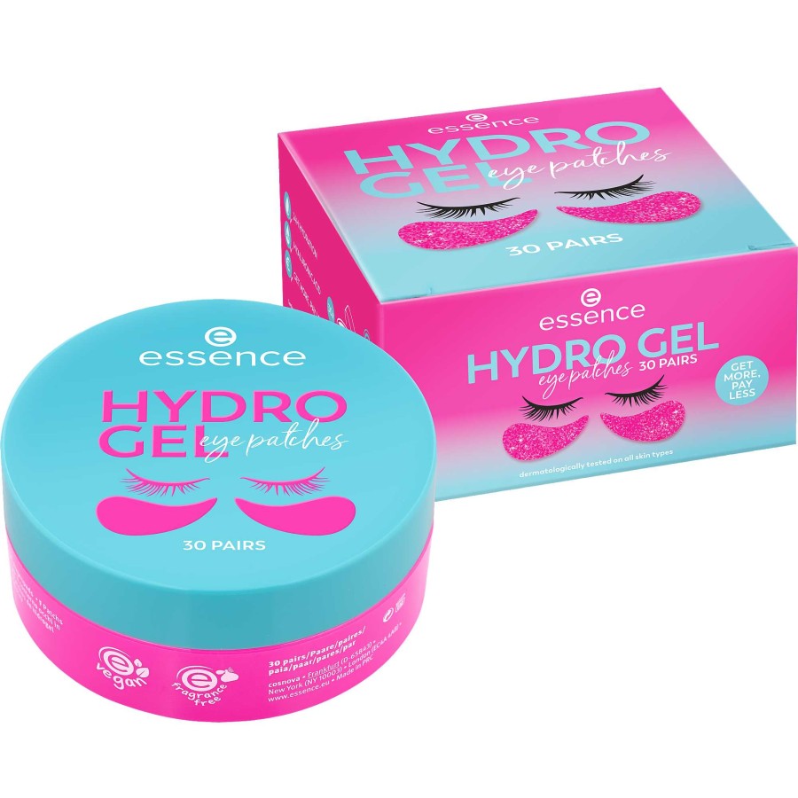 ESSENCE Hydro Gel Eye Patches 30 Pairs Patchs Yeux Soin Visage